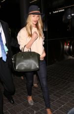ROSIE HUNTINGTON-WHITELEY at LAX Airport in Los Angeles