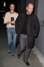 ROSIE HUNTINGTON-WHITELEY Leaves Crossroads Reataurant in West Hollywood