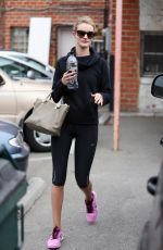 ROSSIE HUNTINGTON-WHITELEY Leaves Ballet Bodies in West Hollywood