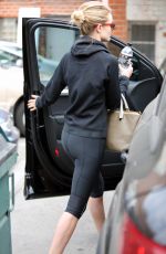 ROSSIE HUNTINGTON-WHITELEY Leaves Ballet Bodies in West Hollywood