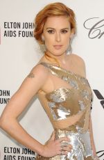 RUMER WILLIS at Elton John Aids Foundation Oscar Party in Los Angeles
