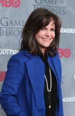 SALLY FIELD at Game of Thrones Fourth Season Premiere in New York