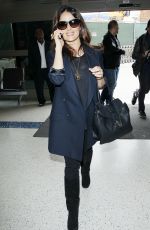 SALMA HAYEK at LAX Airport in Los Angeles