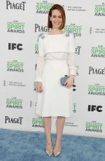 SARAH PAULSON at 2014 Film Independent Spirit Awards in Santa Monica