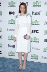 SARAH PAULSON at 2014 Film Independent Spirit Awards in Santa Monica