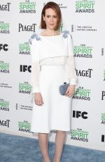 SARAH PAULSON at 2014 Film Independent Spirit Awards in Santa Monica