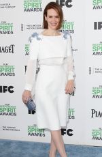 SARAH PAULSON at 2014 Film Independent Spirit Awards in Santa Monica