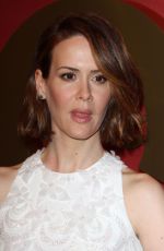 SARAH PAULSON at QVC 5th Annual Red Carpet Style Event in Beverly Hills