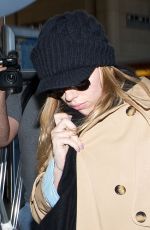SCARLETT JOHANSSON Arrives at LAX Airport in Los Angeles