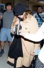 SCARLETT JOHANSSON Arrives at LAX Airport in Los Angeles