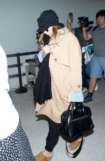 SCARLETT JOHANSSON Arrives at LAX Airport in Los Angeles