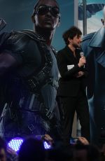 SCARLETT JOHANSSON at Captain America: The Winter Soldier Premiere in London