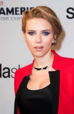 SCARLETT JOHANSSON at Captain America: The Winter Soldier Premiere in Paris