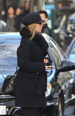 SCARLETT JOHANSSON Out and About in Paris