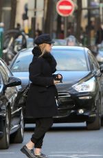 SCARLETT JOHANSSON Out and About in Paris