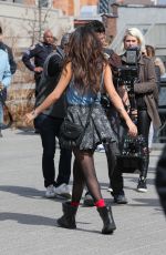 SELENA GOMEZ at Highline Photoshoot in Meatpacking District