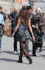 SELENA GOMEZ at Highline Photoshoot in Meatpacking District