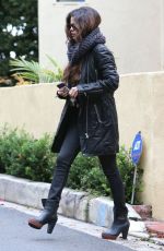 SELENA GOMEZ Leaves Her Stylists House in Beverly Hills