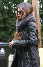 SELENA GOMEZ Leaves Her Stylists House in Beverly Hills