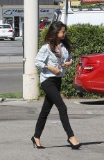 SELENA GOMEZ Leaves Kabuki Restaurant in Hollywood