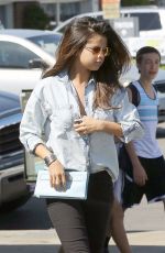 SELENA GOMEZ Leaves Kabuki Restaurant in Hollywood