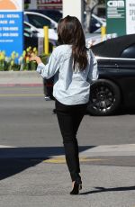 SELENA GOMEZ Leaves Kabuki Restaurant in Hollywood