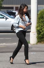 SELENA GOMEZ Leaves Kabuki Restaurant in Hollywood