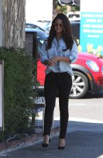 SELENA GOMEZ Leaves Kabuki Restaurant in Hollywood