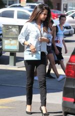 SELENA GOMEZ Leaves Kabuki Restaurant in Hollywood
