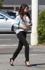 SELENA GOMEZ Leaves Kabuki Restaurant in Hollywood