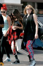 SELENA GOMEZ Leaves Sansai Grill in Burbank