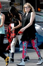 SELENA GOMEZ Leaves Sansai Grill in Burbank