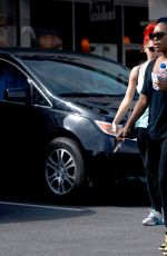 SELENA GOMEZ Leaves Sansai Grill in Burbank