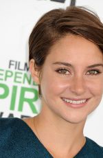 SHAILENE  WOODLEY at 2014 Film Independent Spirit Awards in Santa Monica