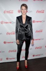 SHAILENE WOODLEY at Cinemacon Big Screen Achievement Awards in Las Vegas