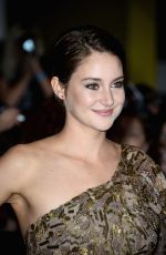 SHAILENE WOODLEY at Divergent Premiere in Los Angeles