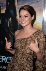 SHAILENE WOODLEY at Divergent Premiere in Los Angeles