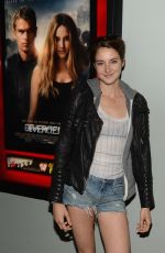 SHAILENE WOODLEY at Divergent Private Screening in Thousand Oaks