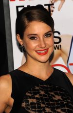 SHAILENE WOODLEY at Marie Claire and Cinema Society Host Divergent Screening in New York 