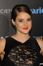 SHAILENE WOODLEY at Marie Claire and Cinema Society Host Divergent Screening in New York 