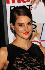 SHAILENE WOODLEY at Marie Claire and Cinema Society Host Divergent Screening in New York 