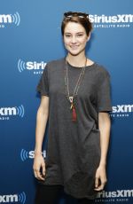 SHAILENE WOODLEY at SiriusXM Studio in New York