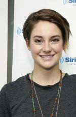 SHAILENE WOODLEY at SiriusXM Studio in New York