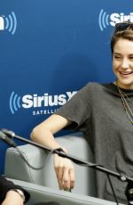 SHAILENE WOODLEY at SiriusXM Studio in New York