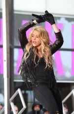 SHAKIRA Performs at Today Show in New York