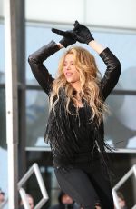 SHAKIRA Performs at Today Show in New York