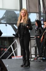 SHAKIRA Performs at Today Show in New York
