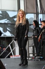 SHAKIRA Performs at Today Show in New York