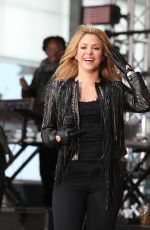 SHAKIRA Performs at Today Show in New York