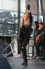 SHAKIRA Performs at Today Show in New York